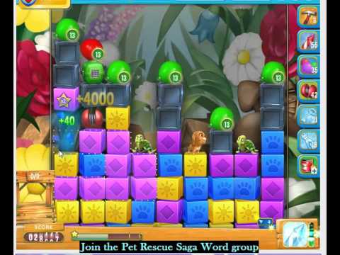 Pet Rescue Saga Level 1081 No Boosters