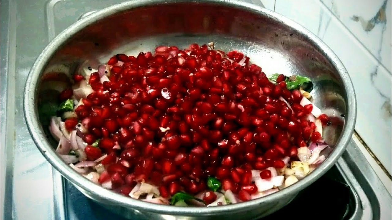 अ से अनार - रेसिपी इन हिंदी । Pomegranate । Anar Ki Sabji
