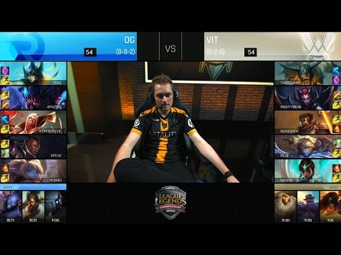 VIT vs OG Game 2 Highlights - VITALITY vs ORIGEN EU LCS Week 2 Summer 2016