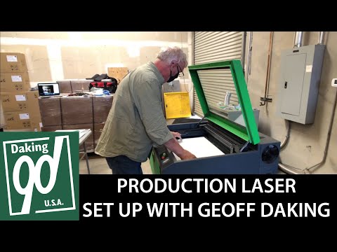 Daking Audio - Faceplate Laser Delivery by Geoff Daking