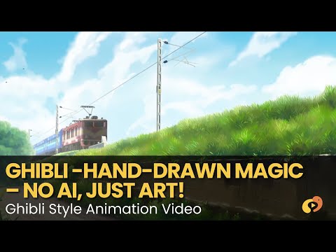 Ghibli-Inspired Hand-Drawn Masterpiece | Motion Graphics | Promotional Video | Mypromovideos