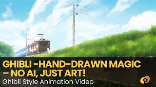 Ghibli-Inspired Hand-Drawn Masterpiece | Motion Graphics | Promotional Video | Mypromovideos