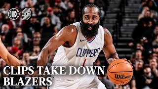 Clippers Take Down Trail Blazers Highlights | LA Clippers