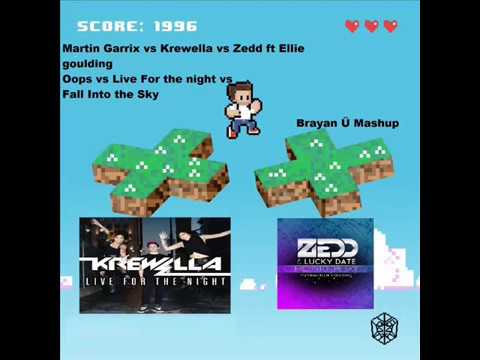 Martin Garrix vs Krewella vs Zedd- Oops vs Live For The Night vs Fall Into The Sky (Brayan Ü Mashup)