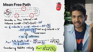 Mean Free Path |  YOLO JEE Advance Physics with Vikrant Kirar