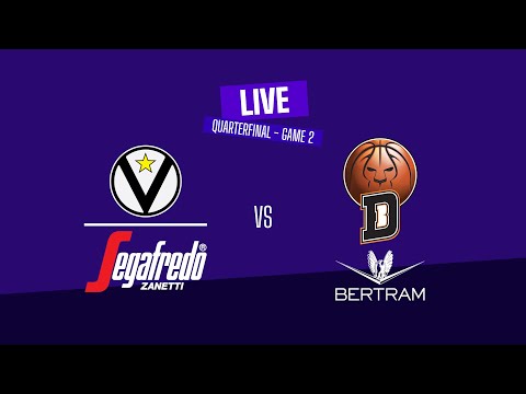 LIVE | Virtus Segafredo Bologna vs. Bertram Derthona Tortona | LBA Playoff UnipolSai 2024 | G2