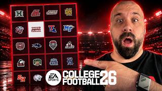 The BEST 1-STAR Schools To Rebuild In College Football 26 Dynasty Mode!