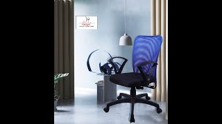 Rose Sigma Mesh Mid-Back Office Chairs| Working Process| WFH| Office Chairs|