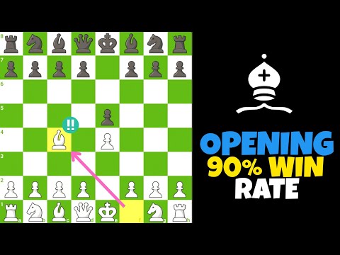 Bishop’s Opening Trap with 90% Win Rate – Crush Opponents Fast! ♟️