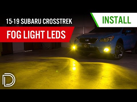 How to Install 2015-2019 Subaru Crosstrek SLF Fog Light LEDs | Diode Dynamics
