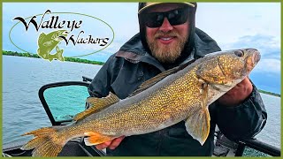 Walleye Wackin' Ep. 1 (ft. Brett McComas) Jigging a TOUGH Bite