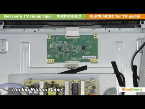 LCD TV Repair Part Number Identification AU Optronics AUO T Con Boards How to Fix LCD TVs