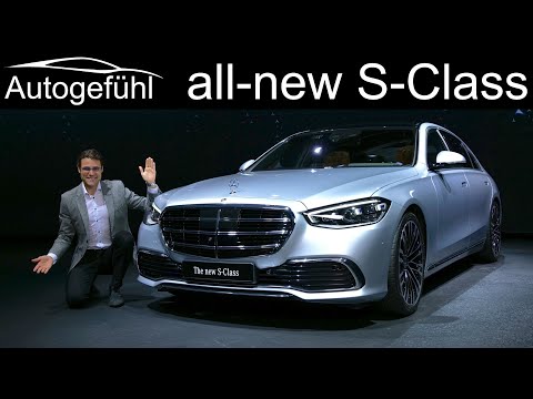 all-new Mercedes S-Class PREMIERE Exterior Interior review 2021 S-Klasse V223 (W223) - Autogefühl