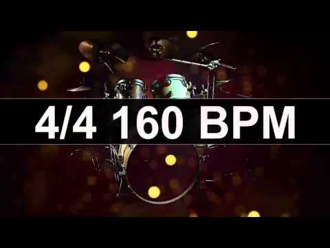 🔴 Drums Metronome 160 BPM