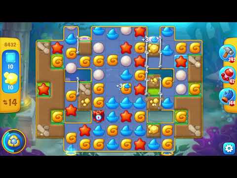 Fishdom 6432 Level - 21 moves - NO BooSTERS