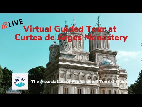 Visita guiada virtual ao Mosteiro de Curtea de Argeș