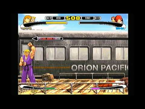 Capcom Vs SNK Sega Dreamcast Gameplay HD