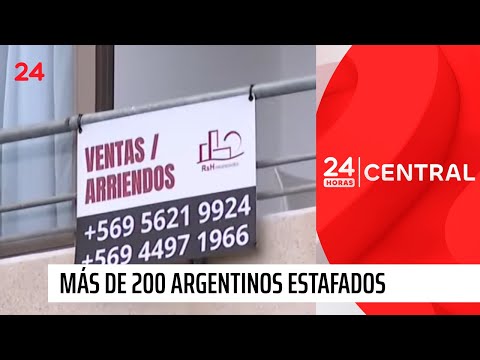 Falsos arriendos en Reñaca: más de 200 argentinos estafados | 24 Horas TVN Chile