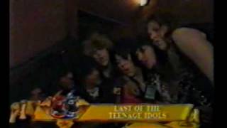 Soho Roses clip + Last of the Teenage Idols