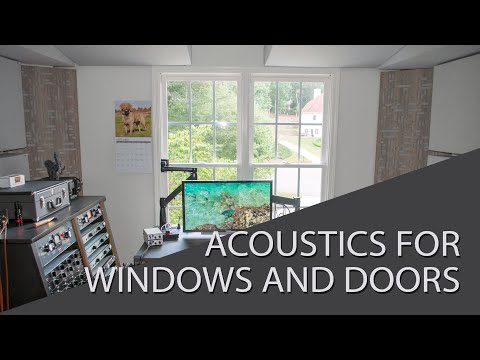 Acoustic Treatment: Treating a room with Windows and Doors