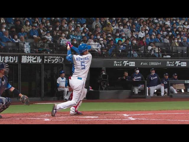 【3回裏】ファン待望!! ファイターズ・野村佑希がエスコンフィールド初ホームランを放つ!!  2023年4月14日 北海道日本ハムファイターズ 対 埼玉西武ライオンズ