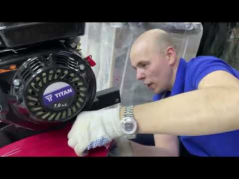 Инструкция по сборке Мотоблок бензиновый TITAN МБ 7-10 7 л.с.