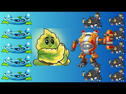 PvZ 2 Arena Defense Power Vine and Threepeater Strategy