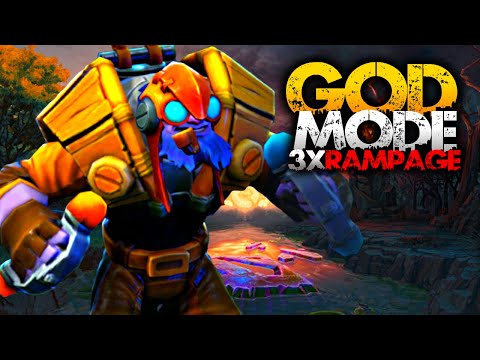 OMG! THE NEXT LEVEL TINKER 3X RAMPAGE! | DOTA 2 7.32D | GRANDMASTER TINKER.