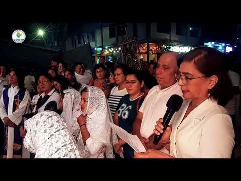 Servidores de la Gerencia Sub Regional de Alto Amazonas Recibieron al Señor de los Milagros, video de YouTube