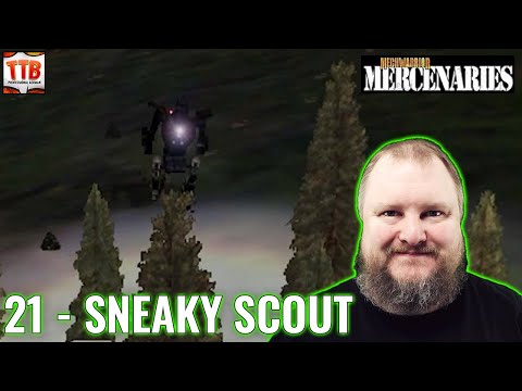 Speedy Stealth Recon in the Wolfhound! - 21 Mechwarrior 4: Mercenaries Playthrough by TTB