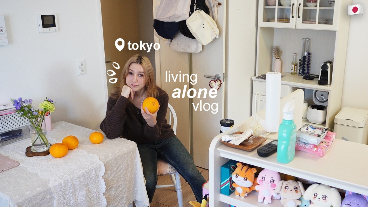 living alone in japan  🍙 new apartment life, shopping in shinjuku, anime movie