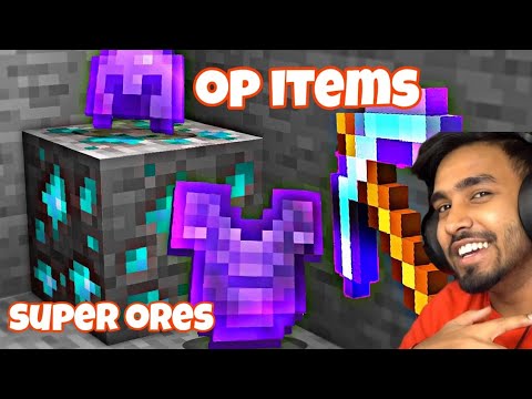 Unlock OP Items in Minecraft by Mining Ores!