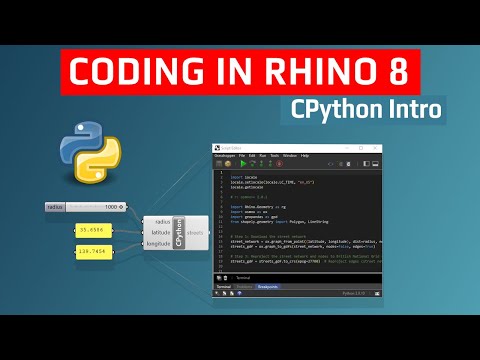 How to use Script Editor in Rhino 8: Introduction Course
