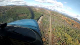 preview picture of video 'KIZG Fryeburg Airport Landing Rwy 32 in a C172'