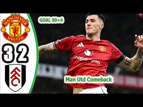 Manchester United vs Fulham 3-2 || Extended Highlights & All Goals || Premier League 2025/26