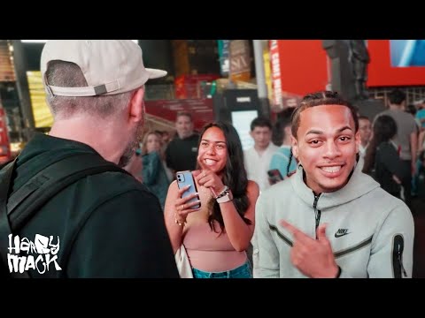 Times Square Kept Getting Crazier | Harry Mack Freestyle (Guerrilla Bars 63 in NYC)