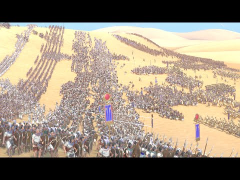 RAMESSES vs SETI (15K Men Battle) - Total War PHARAOH