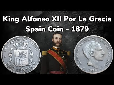 Rare 1879 Alfonso XII Spanish Coin - Uncovering the History #CoinCollection #SpanishCoins