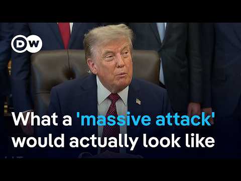 Is the US prepared for the 'major military punishment' that Trump has promised Iran? | DW News