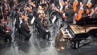Lydie Solomon / OSIDEM - Concerto en sol de Ravel/1 - HD