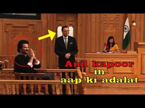 Anil Kapoor in AAP KI ADALAT | Rajat Sharma | Bollywood Gossips 2017