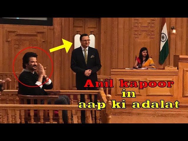 Anil Kapoor in AAP KI ADALAT | Rajat Sharma | Bollywood Gossips 2017