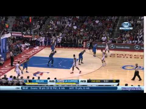 J.J. Redick career-high 33pts vs Mavericks (2014.01.15)