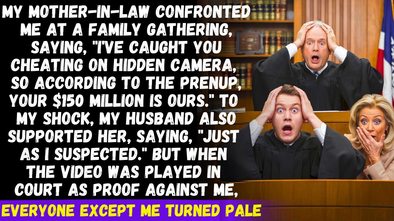 My MIL confronted me, saying I was a cheater and played a video as a proof, but she was shocked..