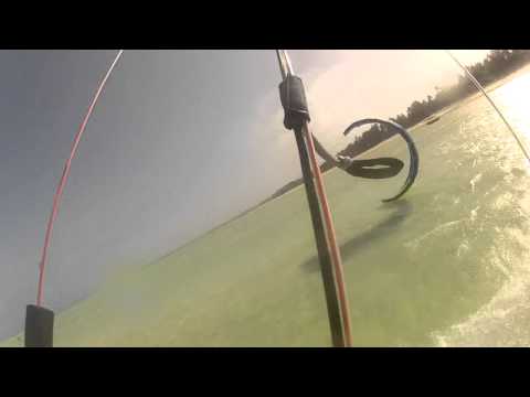 Fluid kiteboarding Ego V4 (2013)  at Zanzibar