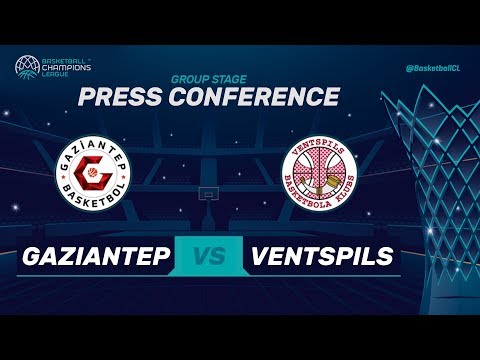 Gaziantep v Ventspils - Press Conference - Basketball Champions League