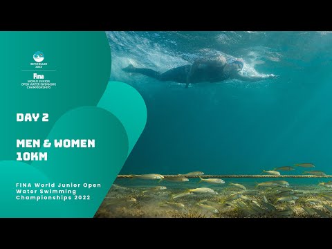 Плавание Men & Women 10km | FINA World Junior Open Water Swimming Championships 2022 | Seychelles