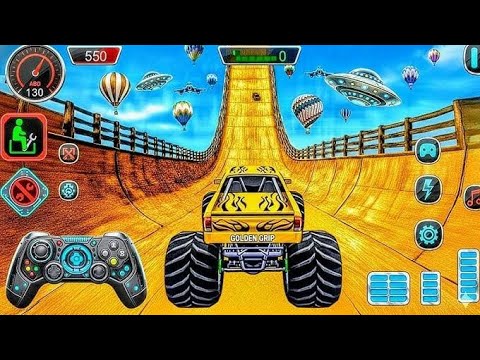 Monster Truck Mega Ramp Impossible Driver - 2026 Ultimate Car Stunts GT Racing - Android GamePlay #5
