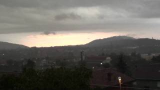 preview picture of video 'Temporale ad Almenno San Salvatore(BG) 18/09/2011'