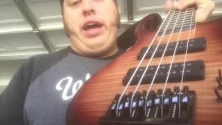 Video thumbnail for My New SIRE M7 BASS. First review! by Eddie Stephens